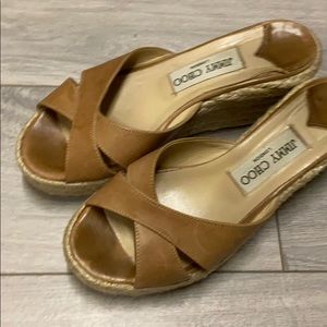 Jimmy Choo wedges size 36 (6 USA) Great condition!